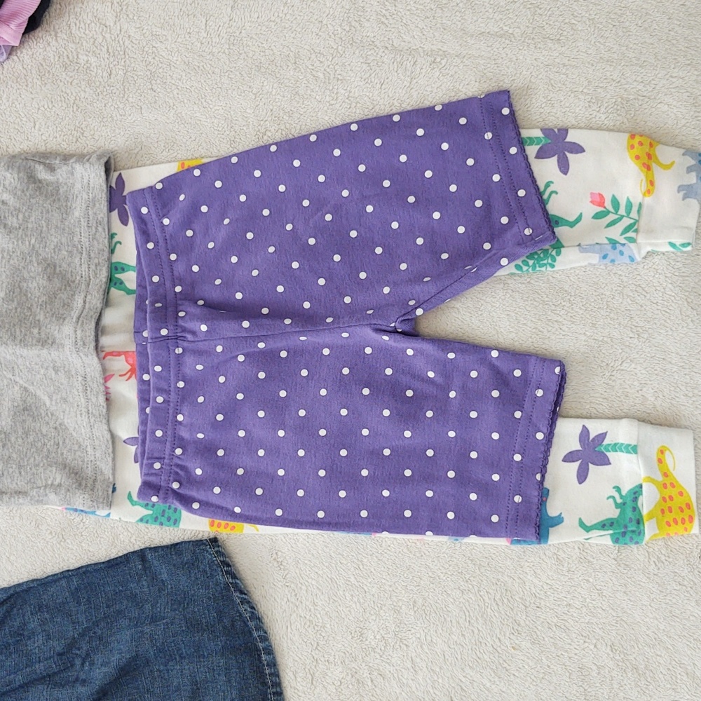 Lot 2T girls summer bundle bathing suit 4 outfits mix and match & 3 piece PJs - Picture 3 of 16